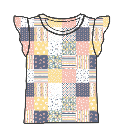 Ruby Ruffle Tank
