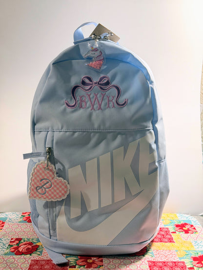✨ Personalized Embroidered Fabric Bag Tag ✨