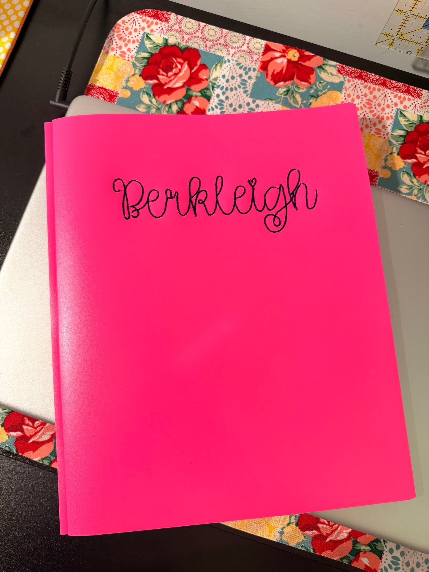 ✨ Personalized Embroidered Folders ✨