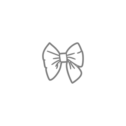 Sweetheart Bow on Clip