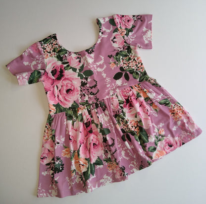 Violet Gathered Peplum Top